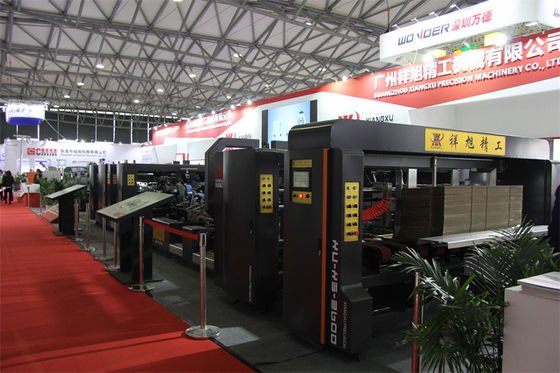 180m/minの糊付け速度を備えた全自動フォルダーグルー・ステッチャーマシン